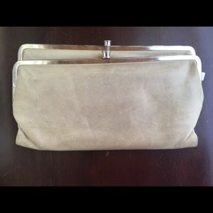HOBO Cream Lauren Wallet